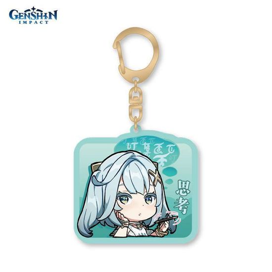 Брелок акриловый Chibi Expressions Faruzan 6975628248353