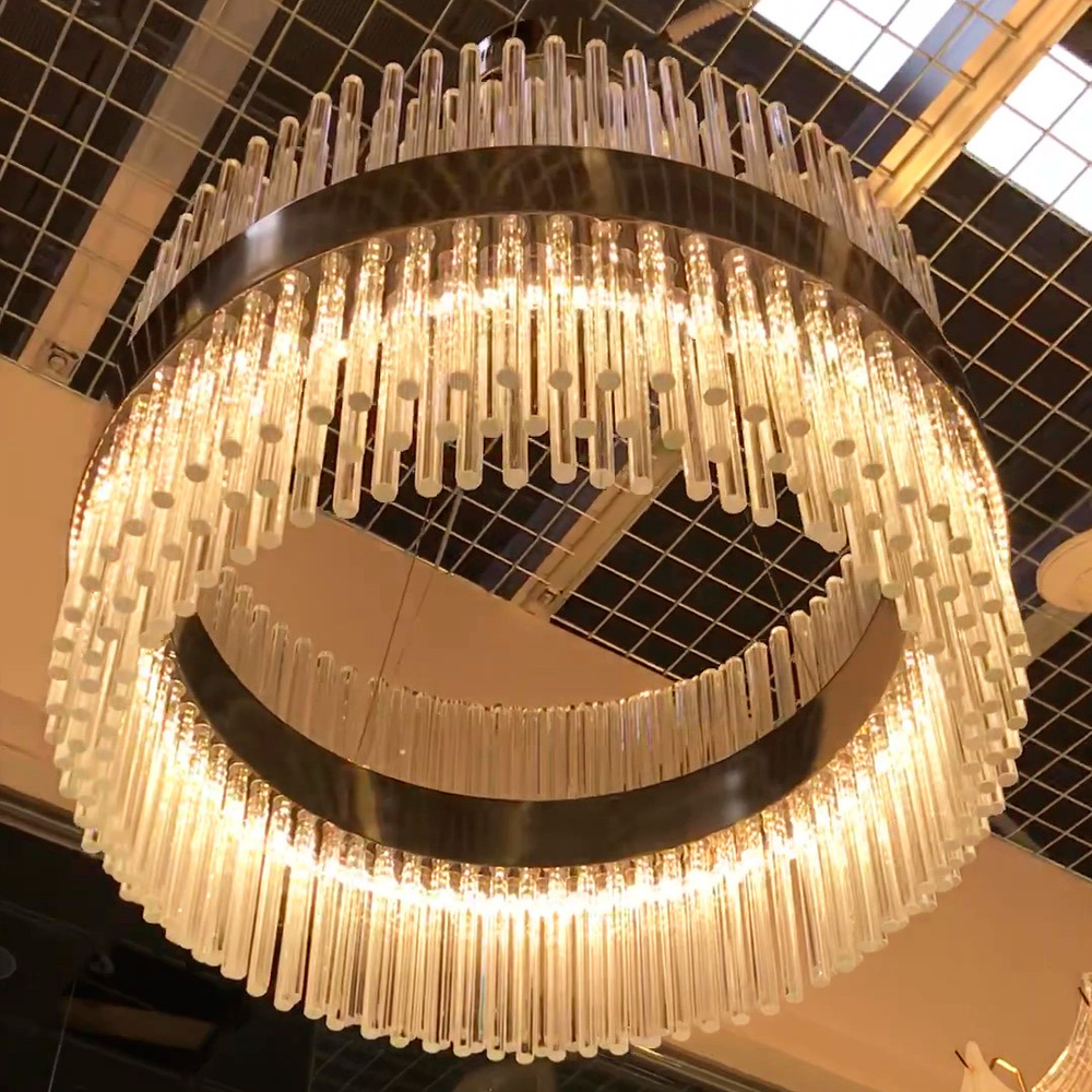 Люстра Cloyd CADANCE-A C1 / Ø55 см - латунь (арт.10332)