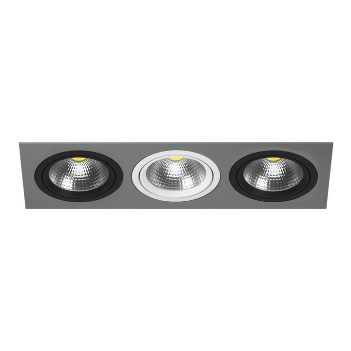 Комплект из светильника и рамки Lightstar Intero 111 (217839+217907+217906+217907) i839070607
