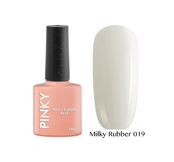 Pinky База Milky Rubber, № 19, 10 мл