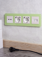 BRITE Розетка USB A+A 5В 3,1А РЮ10-1-БрЖ жемчуг IEK