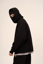 Худи KUL'TURA "MASK ZIP" Черный