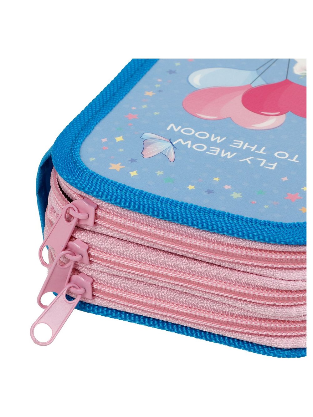 Пенал 3 отделения 19х11см ламинированный картон (ПК3-49707)