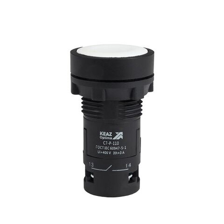 Кнопка OptiSignal Compact D22 С7-P-110 бел. 1НО XB7NA11 КЭАЗ 362030