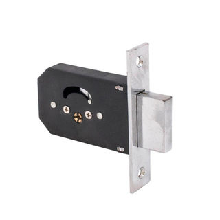 Замок СТАНДАРТ врезной  955-5К CP хром крест. ключ б/руч. (аналог Аллюр 90)