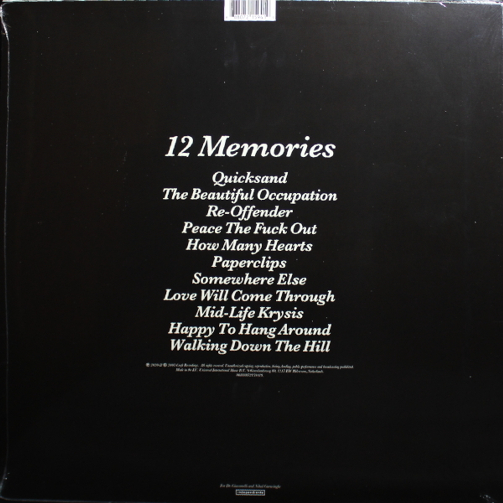 Travis / 12 Memories (LP)