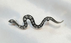 "Змейка" брошь из коллекции "Сладкий яд"