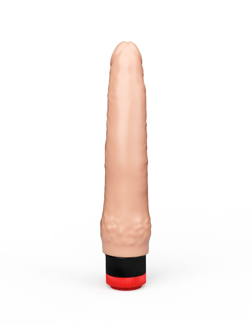 Вибратор гелевый LOVETOY, телесный, 22 см, мультивибрация