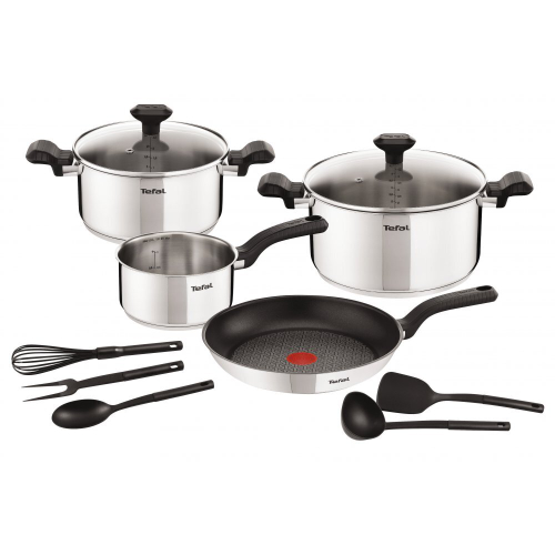 Набор посуды Tefal Comfort Max 11 предметов 1,4/2,9/5,1л 16/20/24/28см C973SB34