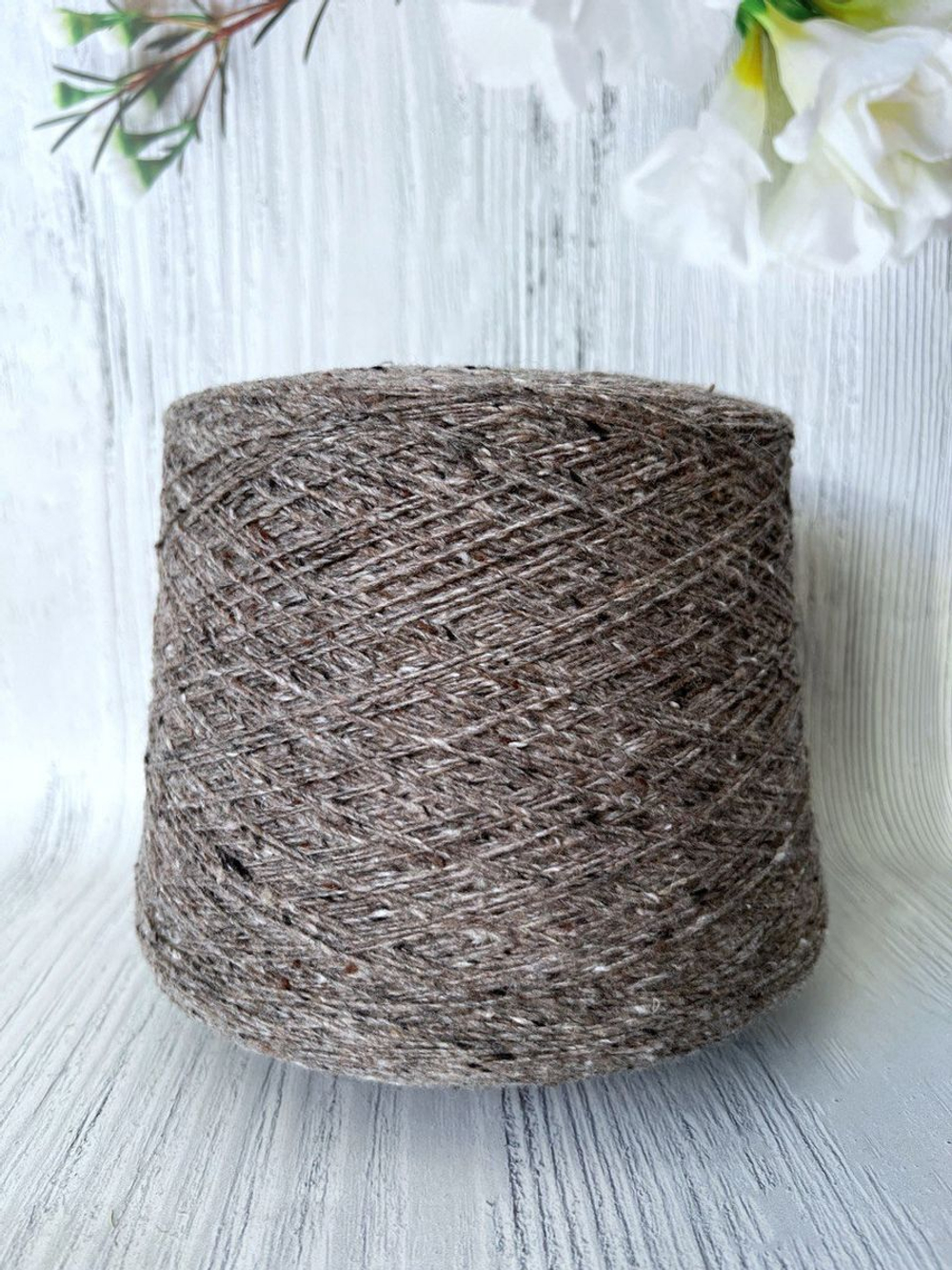 Пряжа меринос кашемировый твид Takamaka