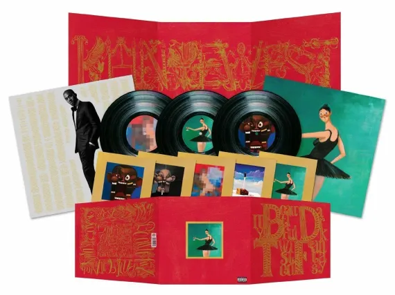 Kanye West - My Beautiful Dark Twisted Fantasy 3LP