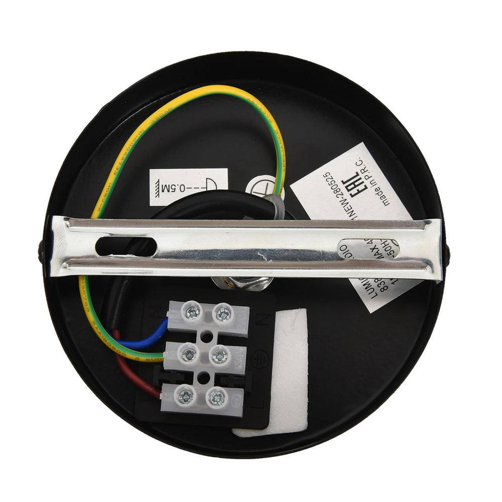 8382/1 ECO LN26 320 черный, металл/джутовый шнур Подвес E27 40W 220V ROPE