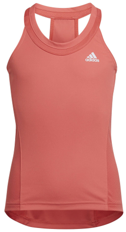 Футболка для девочки теннисная Adidas G Club Tank - белый, разноцветный