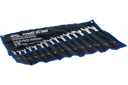 Цена на KING TONY (12D15MRN) Набор комбинированных ключей, 10-32 мм, чехол из теторона, 15 предметов