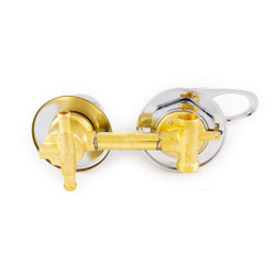 Смеситель для душевой кабины с переключателем на 2 режима 100мм под хомут