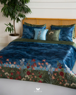 Комплект постельного белья двуспальный Ab va Ayeneh Hermodr 8 предметов 130220299 Иран