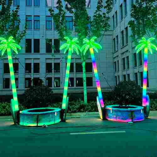 Банджи-батут «Тропический рай», 1-местный, 2×2×4 м