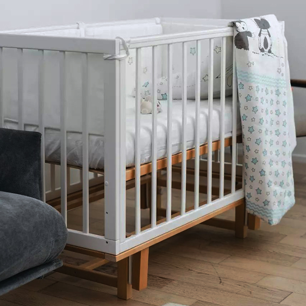 Кровать детская 120*60 RANT "INDY" (арт.766) маятник Cloud White