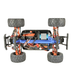 Радиоуправляемый монстр Remo Hobby SMAX Brushless UPGRADE V2.0 (синий) 4WD 2.4G 1/16 RTR