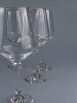 Набор бокалов для вина, 450 мл, 6 шт. прозрачные