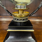 Антик подсвечник Лебеди 45 см