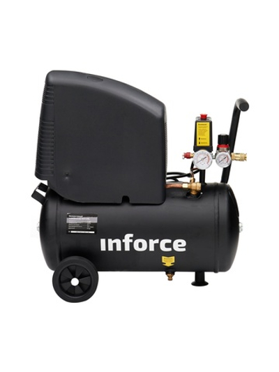 Безмасляный компрессор (24 л; 8 бар; 220 л/мин) Inforce OCX-24L 04-06-32