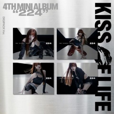Альбом KISS OF LIFE - 224 4th Mini Album DIGIPACK RANDOM Version
