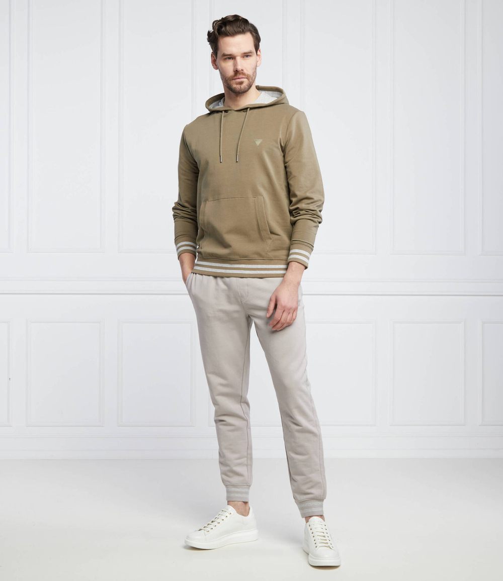 Худи christian GUESS - оливковый (M2RQ52 K6ZS1)