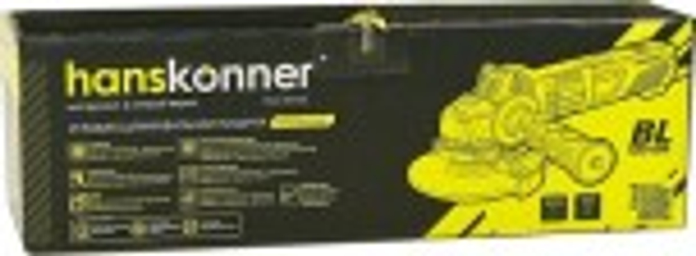 Угловая шлифмашина сетевая HANSKONNER HAG16125BE