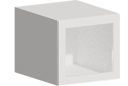 Кухня Модуль ШВГС 510 Ликата / Белый Софт