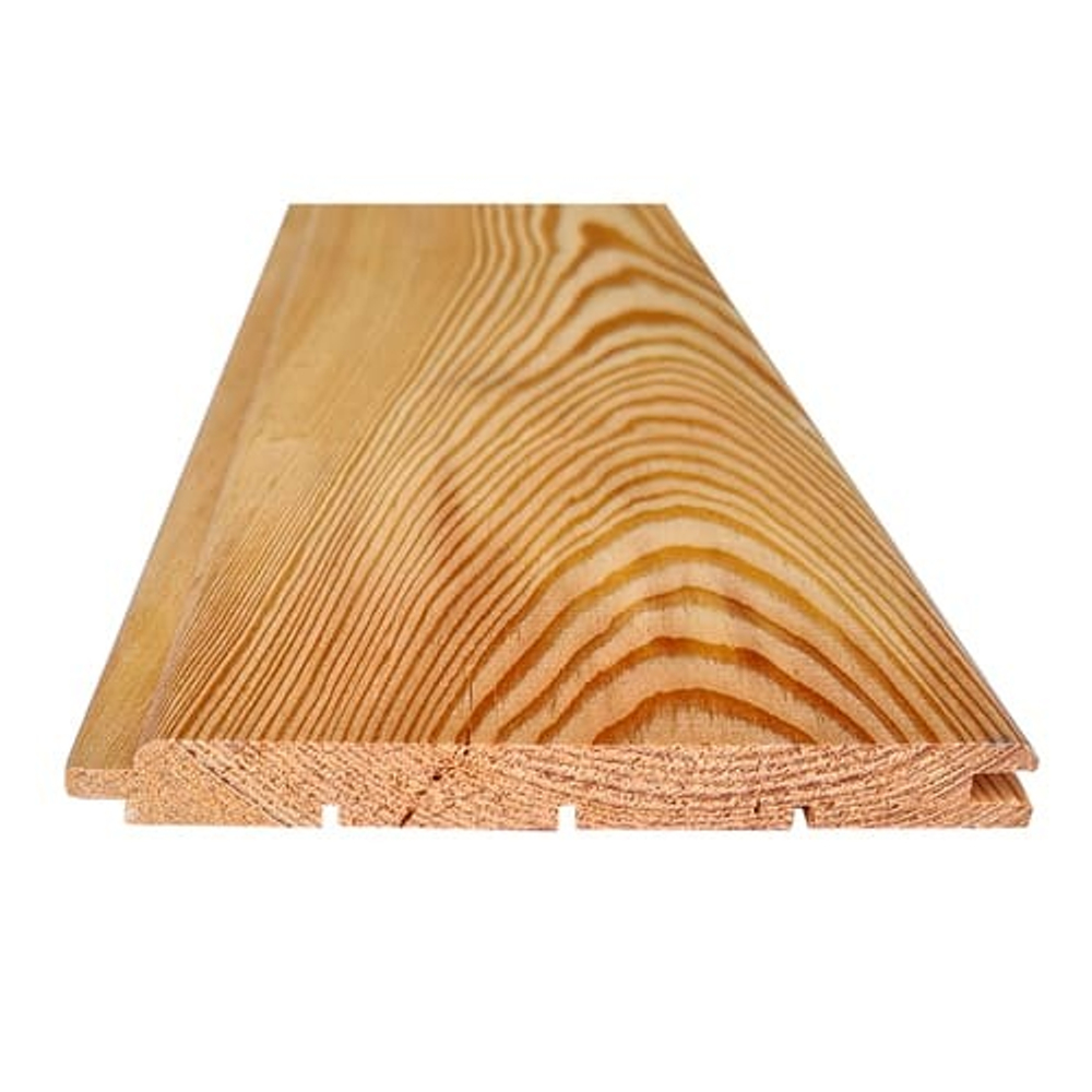 Вагонка из сибирской лиственницы размер 14х135х4000 мм сорт С ракурс 2