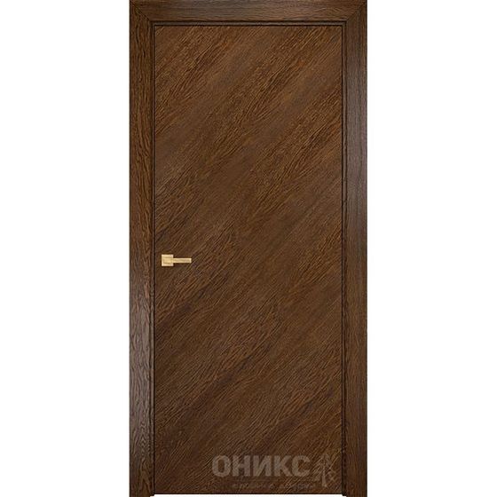Купить Дверь шпон Авангард 6 дуб коньячный глухая