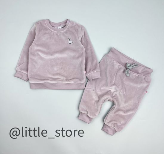 Комплект велюровый "Пушок" Лаванда