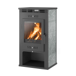 Печь-Камин ASTON 11кВт (180 м3) Ø 150мм (Талькохлорит)