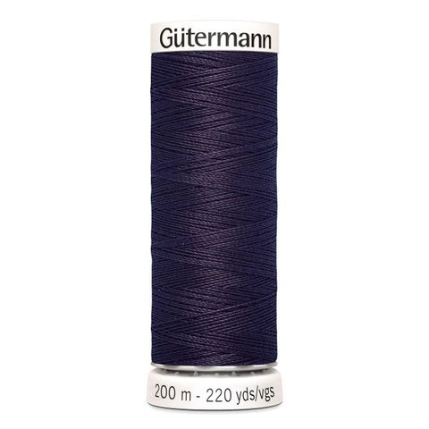 Нить Sew-All 200 м, Gutermann, 512 баклажан