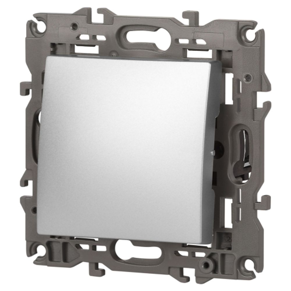 Переключатель перекрестный ЭРА Elegance 14-1108-03 10АХ-250В, IP20, алюминий