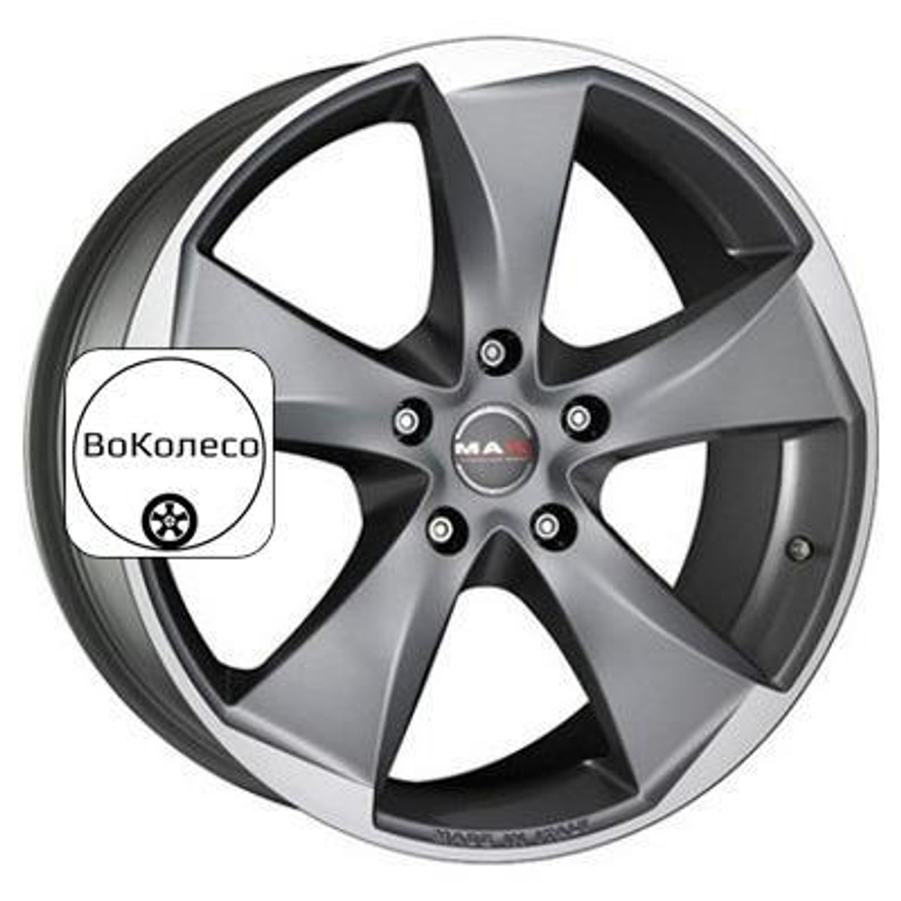 10,5x20/5x112 ET45 D76 Raptor 5 Graphite Mirror Face MAK