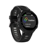 Мультиспортивные часы Garmin Forerunner 735XT, HRM-Tri-Swim, черно-серые, 010-01614-09