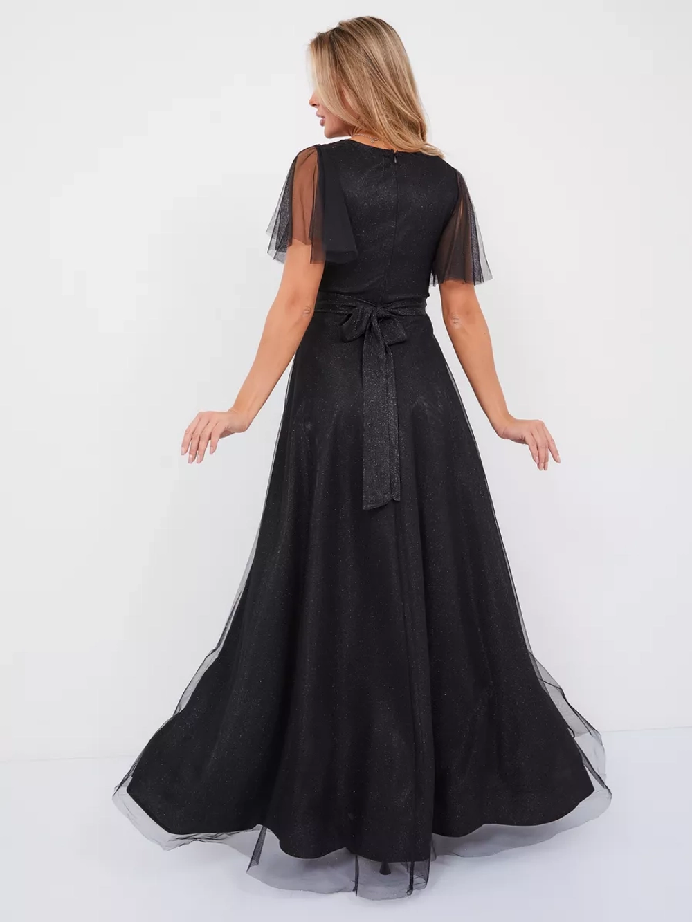 Платье вечернее блестящее