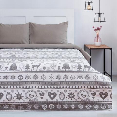 Покрывало "Этель" Скандинаский, 200*215 см, 100% хлопок