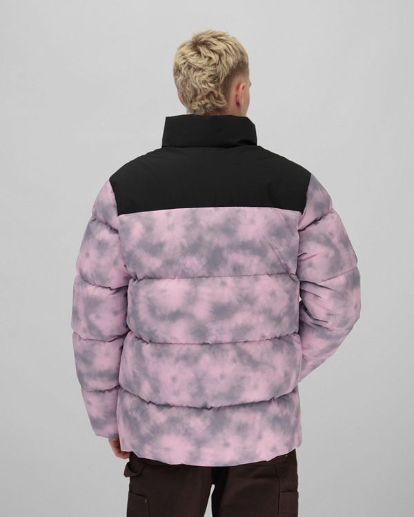 Пуховик Downjacket Tie Dye Pink - фото 3