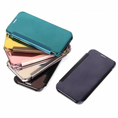 Чехол-книжка Clear View для Samsung Galaxy S7, 009123 Золотой