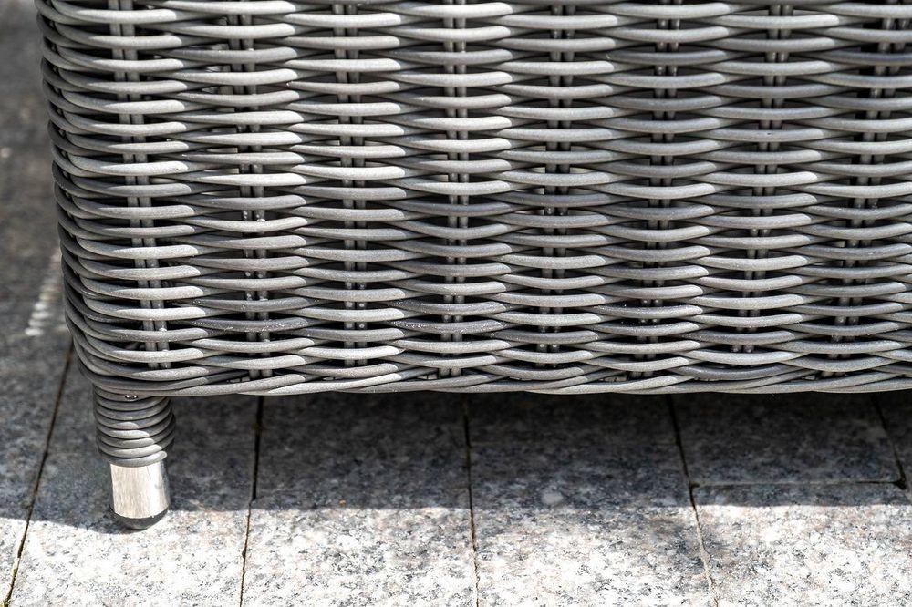 "Кон Панна" лаунж-зона из искусственного ротанга, цвет графит