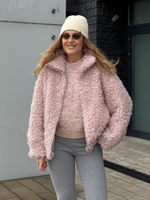 Шуба Pink sheep розовый