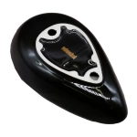 Пепельница керамическая Adorini Ashtray leaf Black, под 1 сигару черная, 14404