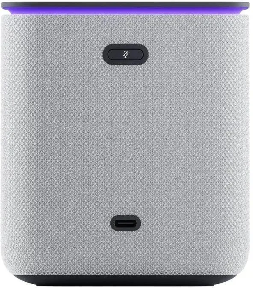 Умная колонка Яндекс Станция Миди с Алисой Zigdee grey