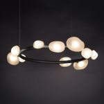 Люстра 5055P/D910 black/white