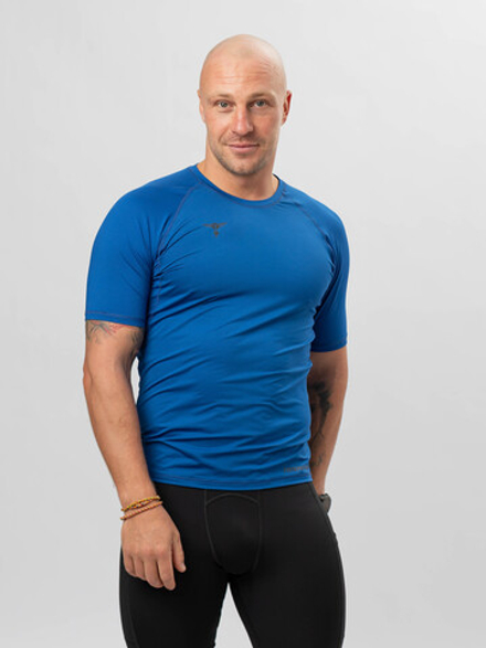 Спортивная футболка DRI FIT реглан TOTEMIC CLO василек