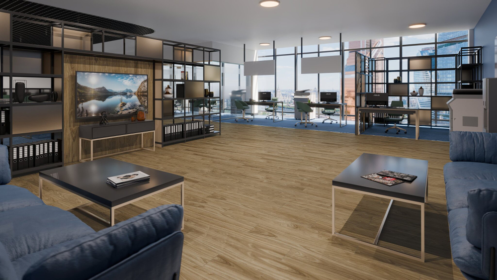 LVT-плитка Damy Floor 0036-2 — LVT Орех Европейский/European Walnut