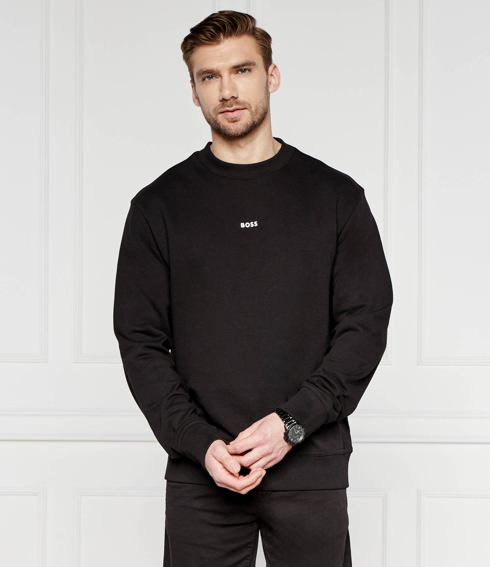 Худи WeSmallcrew BOSS ORANGE - черный(50514541)